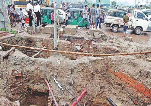道路维修施工致孟加拉国光纤网络频繁中断